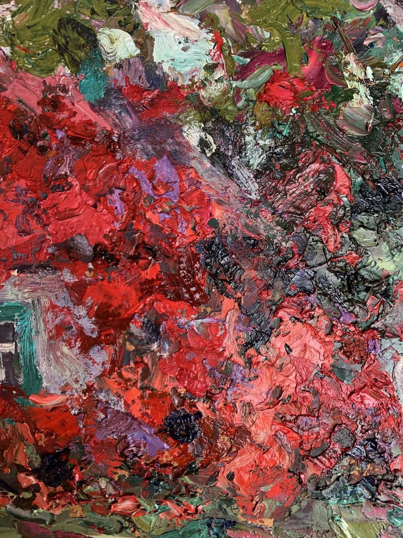 Oil painting A house under hops Alexander Cherednichenko - 8