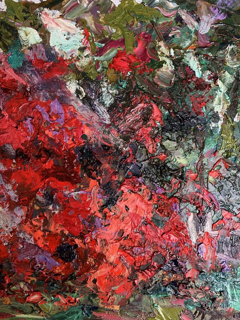 Oil painting A house under hops Alexander Cherednichenko - 9