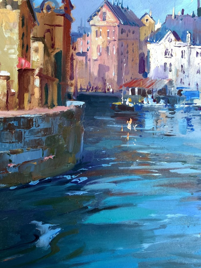 Oil painting Like in Venice Yuriy Suprunchuk - 5