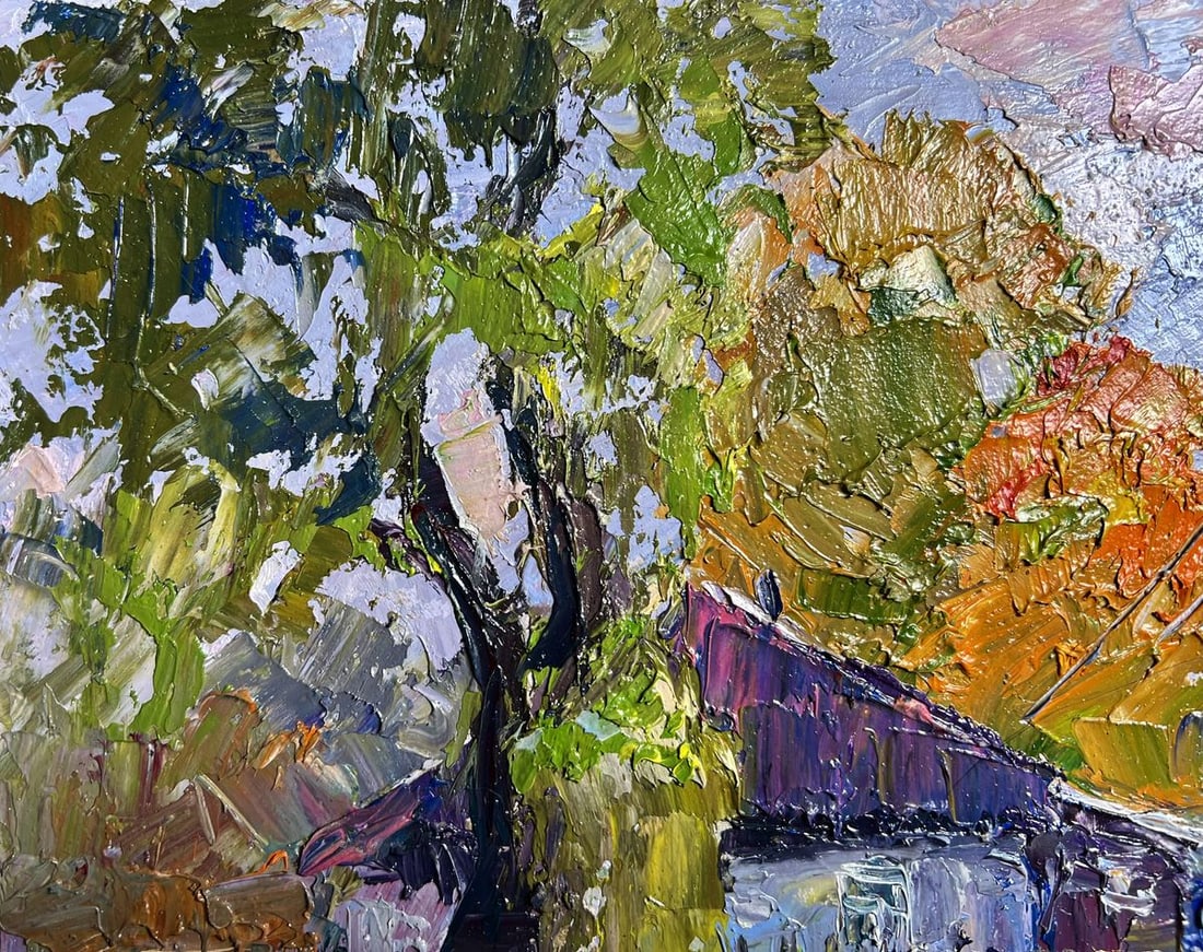 Oil painting September day Boris Serdyuk - 4