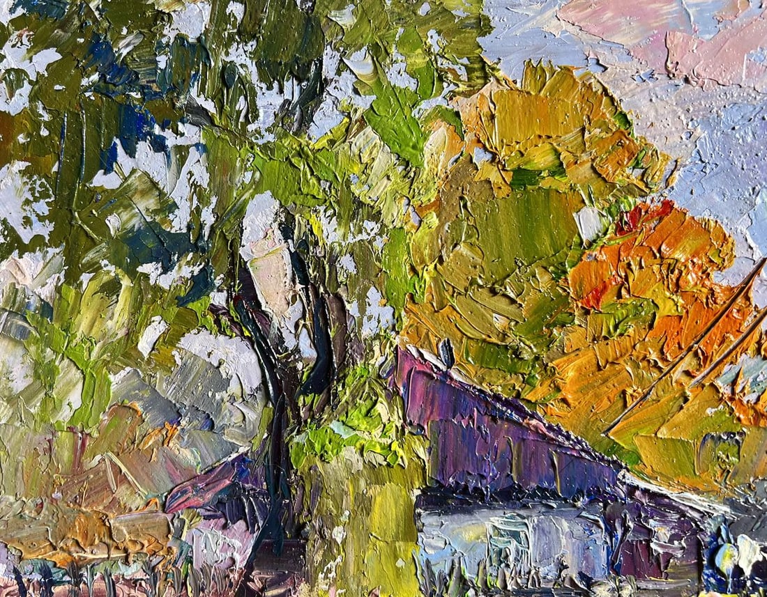 Oil painting September day Boris Serdyuk - 5