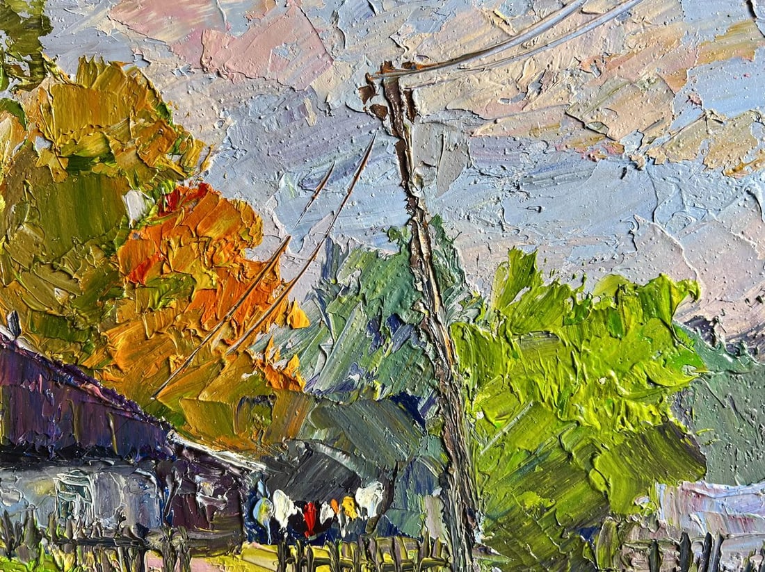 Oil painting September day Boris Serdyuk - 6