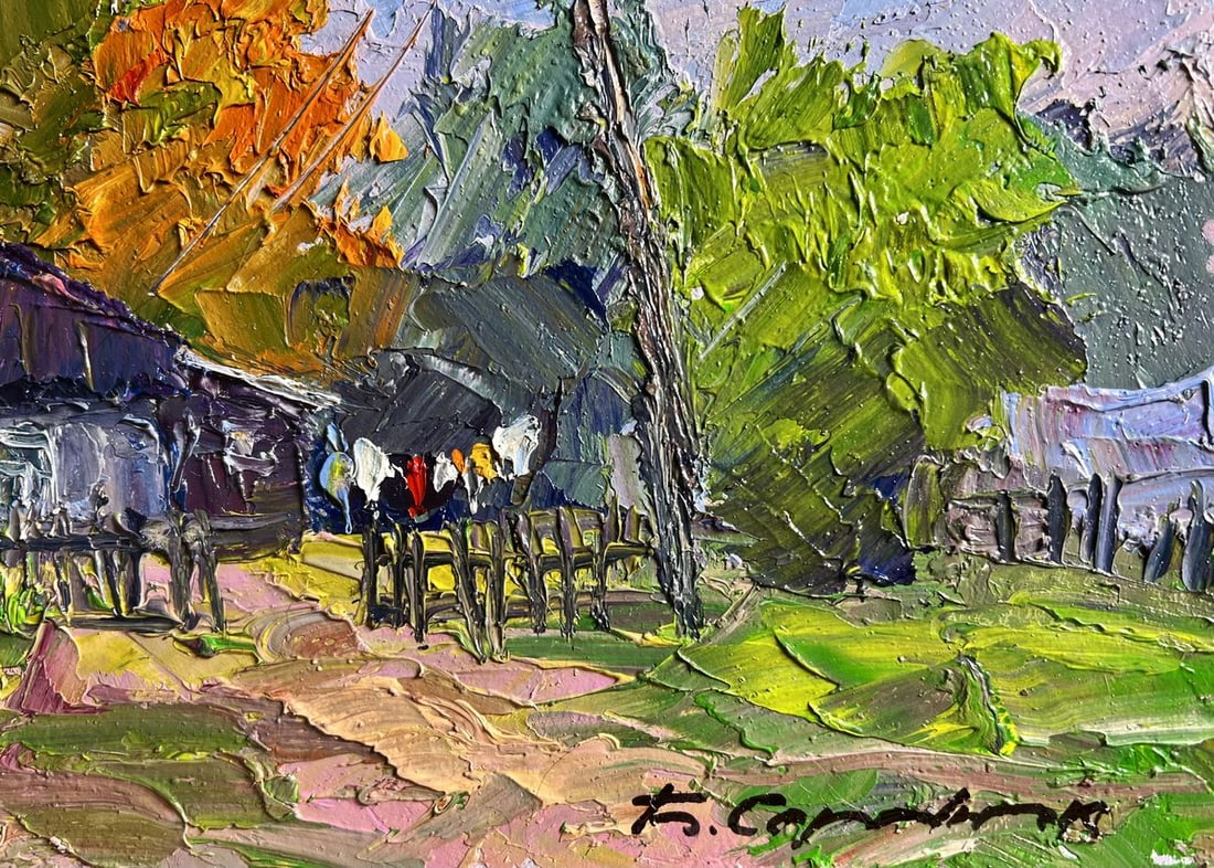 Oil painting September day Boris Serdyuk - 7