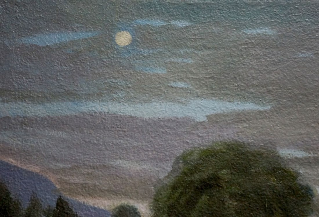 Oil painting Night time - 3