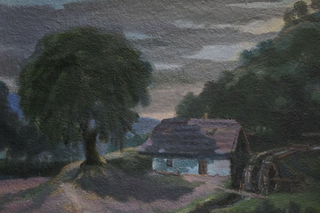 Oil painting Night time - 6