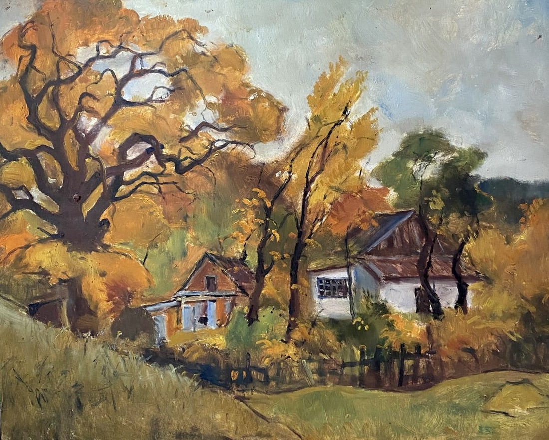Oil painting October Litvinov Oleg Arkad'yevich (1 of 11)