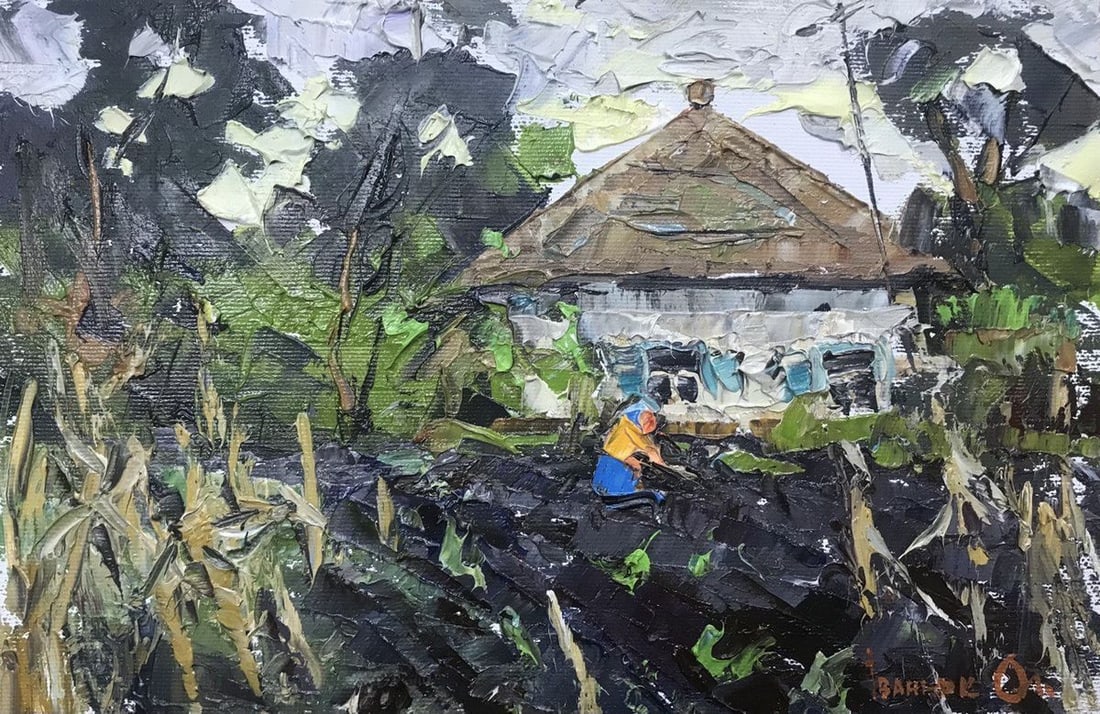 Oil painting autumn gardens Kalenyuk Oksana: Title: Oil painting autumn gardens Kalenyuk Oksana Description: NoKalen 868 *** ABOUT THIS PAINTING *** * TITLE: "autumn gardens" * ARTISTS: Kalenyuk Oksana * SIZE: 20x30 cm/'7.87x11.81 inches' * MEDI