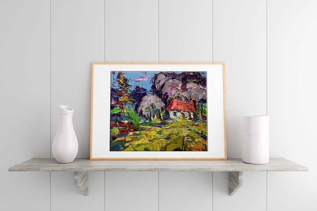 Oil painting Spring day Kalenyuk Alex - 2