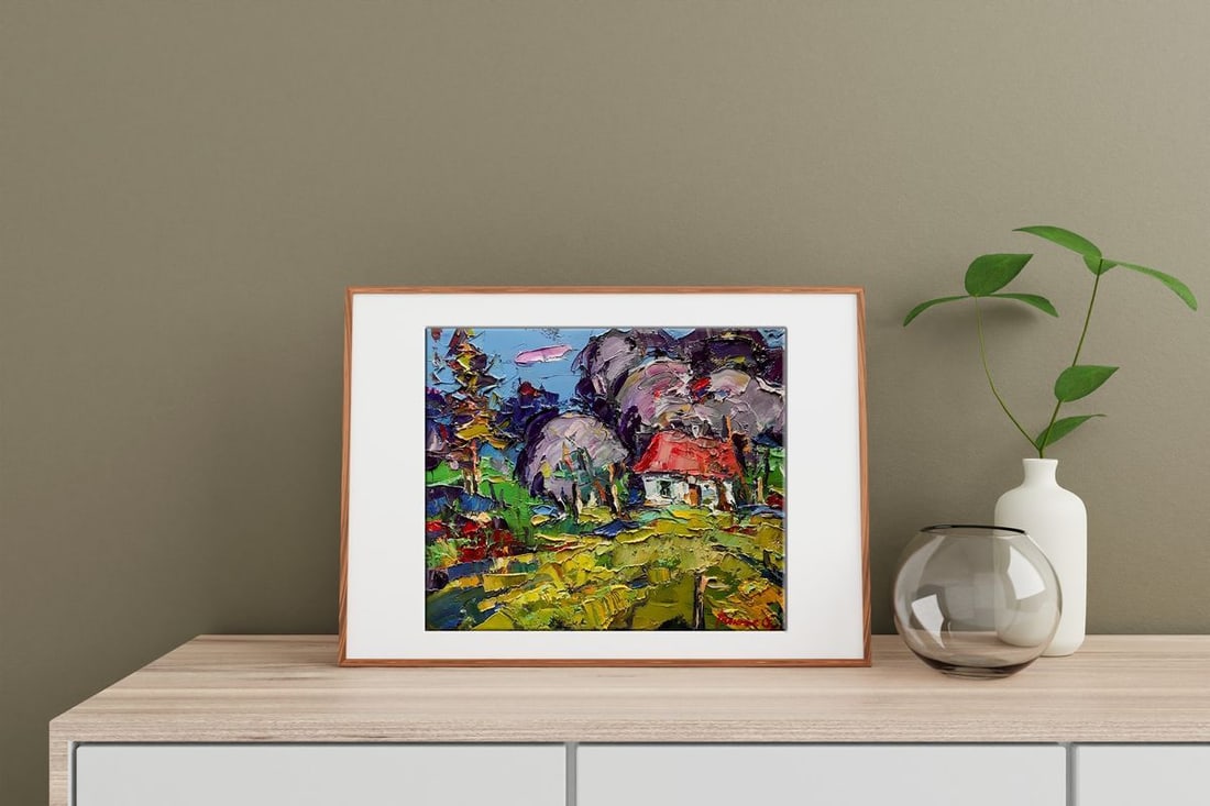 Oil painting Spring day Kalenyuk Alex - 3