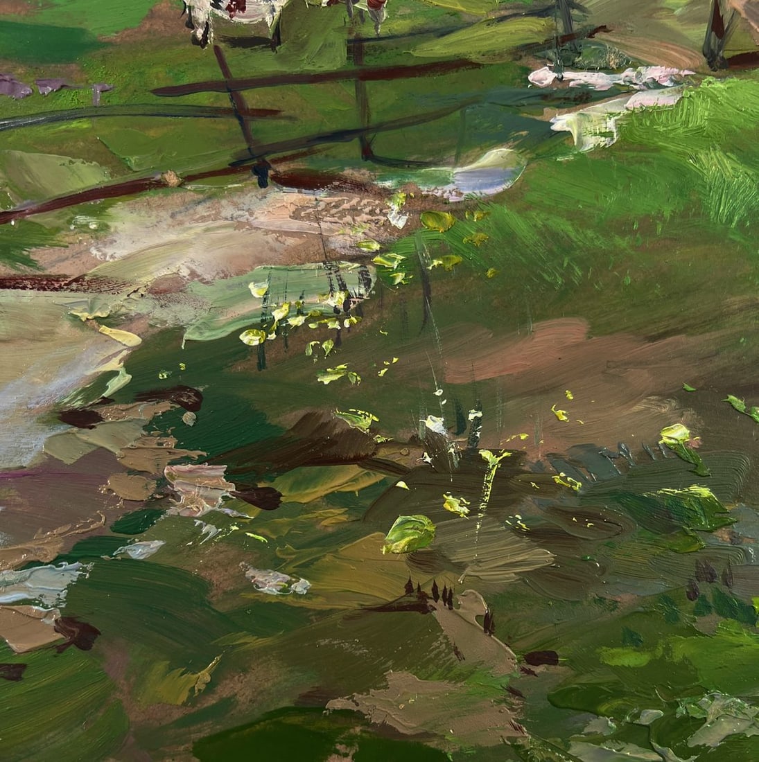 Oil painting A quiet village corner Yuriy Suprunchuk - 8