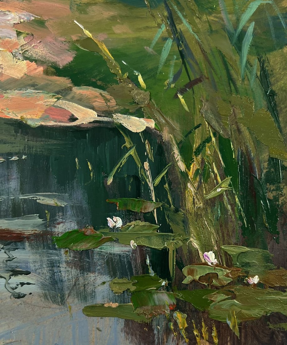 Oil painting Boat on the shore Yuriy Suprunchuk - 8