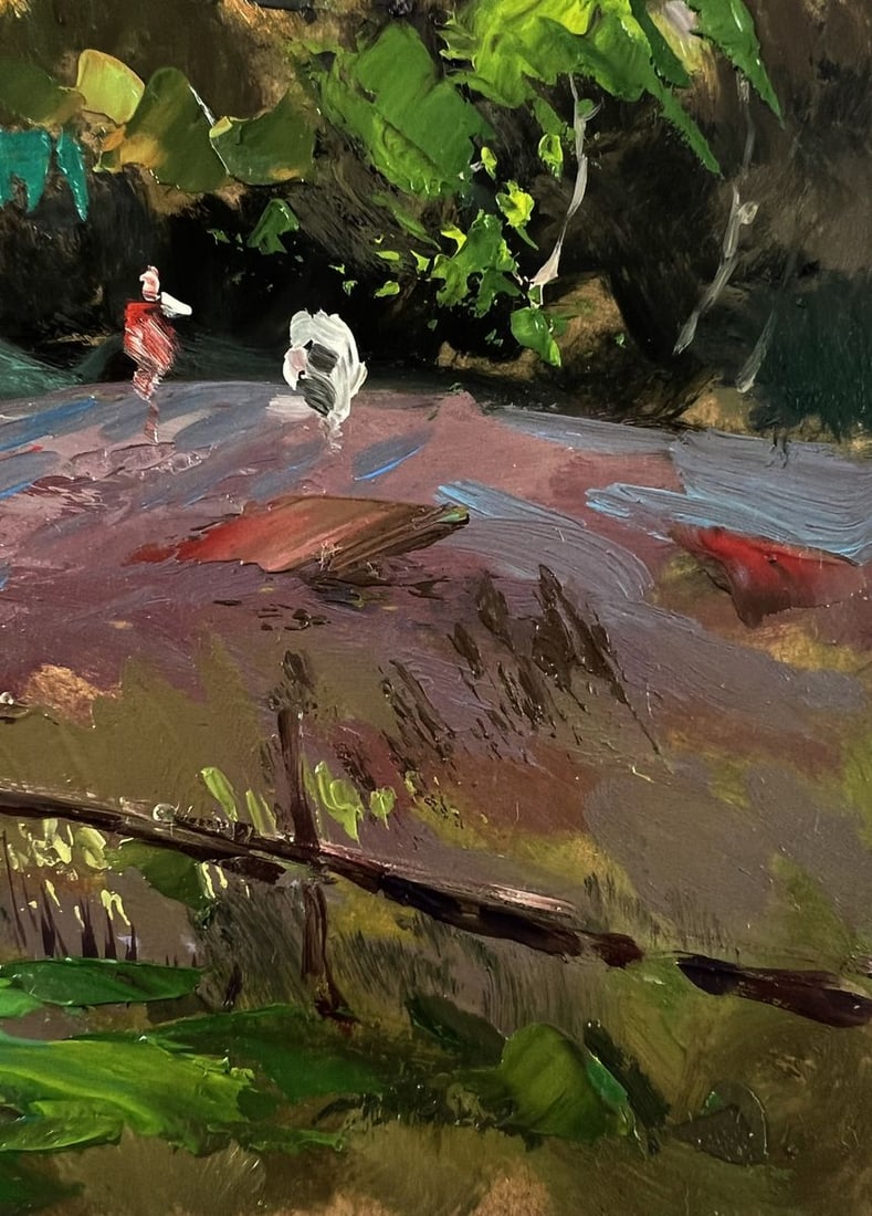 Oil painting A quiet village corner Yuriy Suprunchuk - 9