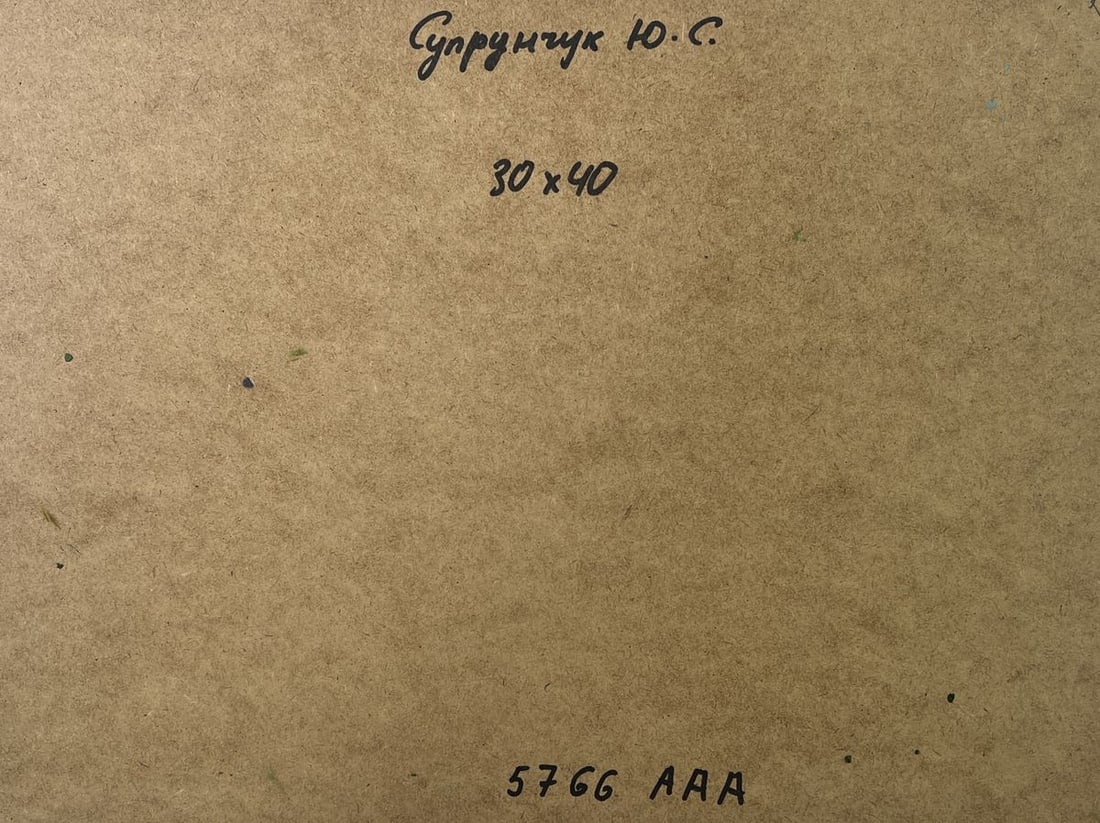 Oil painting Village with horses Yuriy Suprunchuk - 9