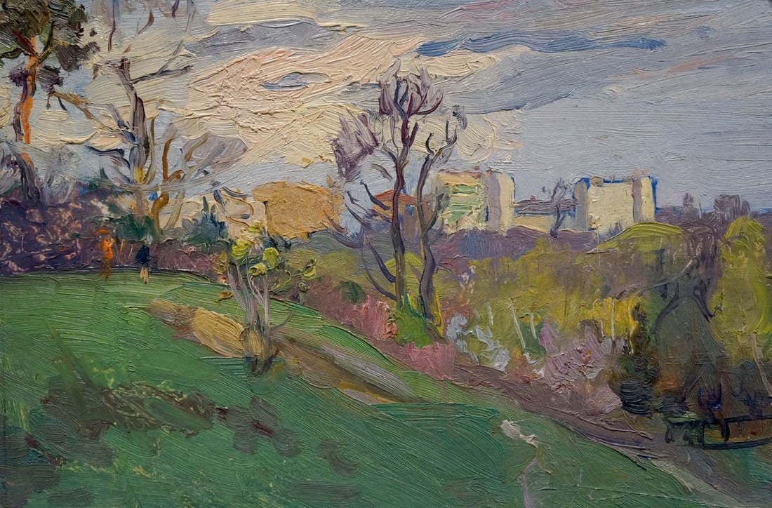 Oil painting City view (1 of 8)