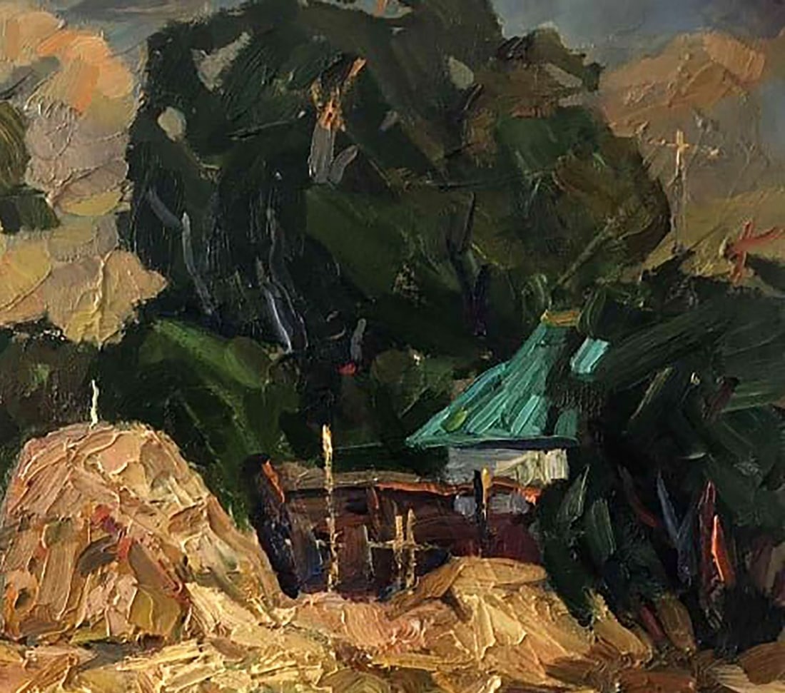 Oil painting The sun goes down Kalenyuk Alex - 3