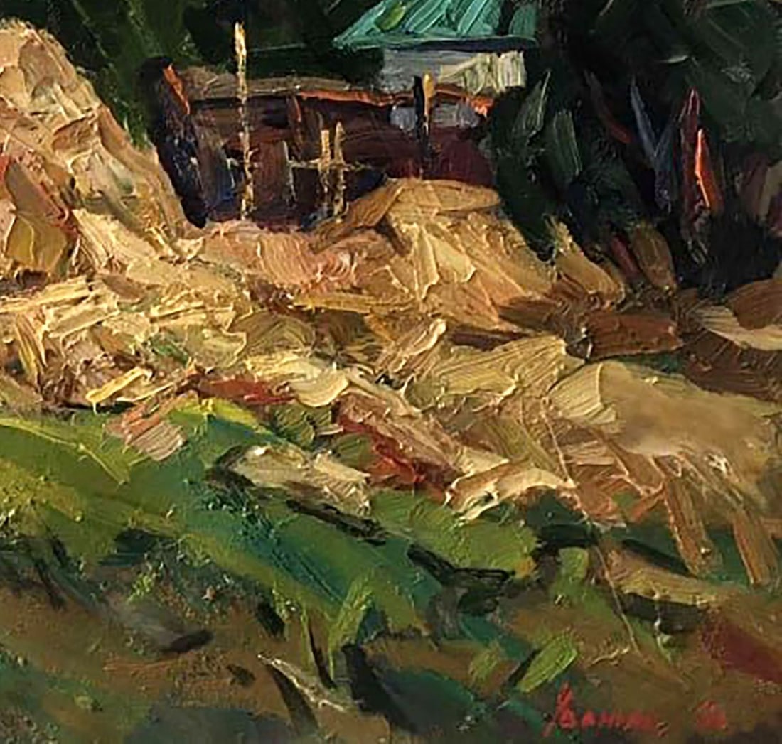 Oil painting The sun goes down Kalenyuk Alex - 5