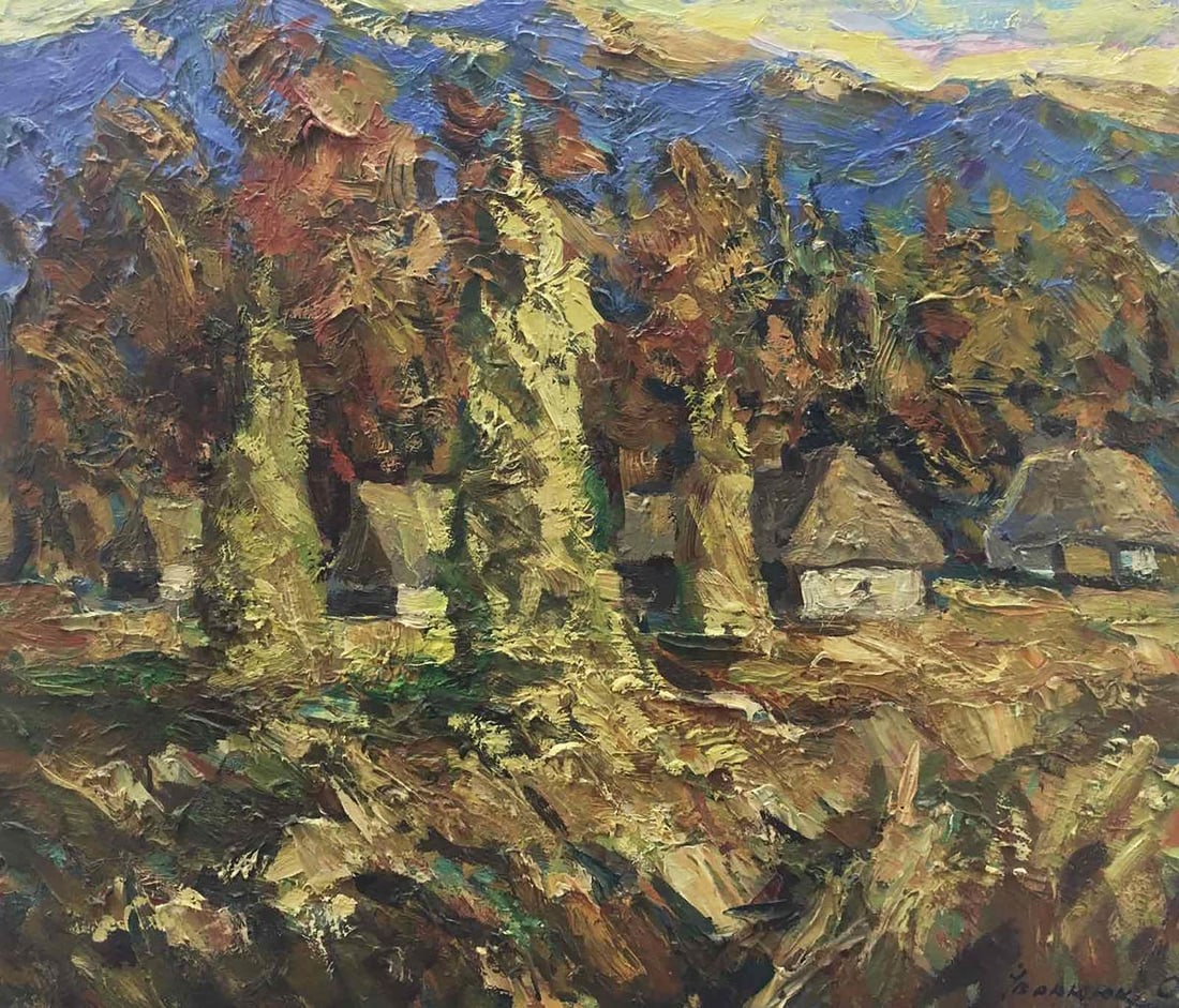 Oil painting Country life Kalenyuk Alex (1 of 6)