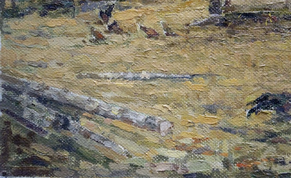 Oil painting Farm - 2