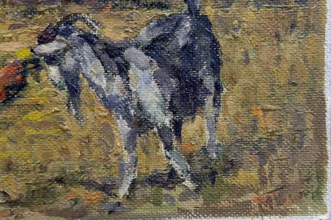 Oil painting Farm - 6