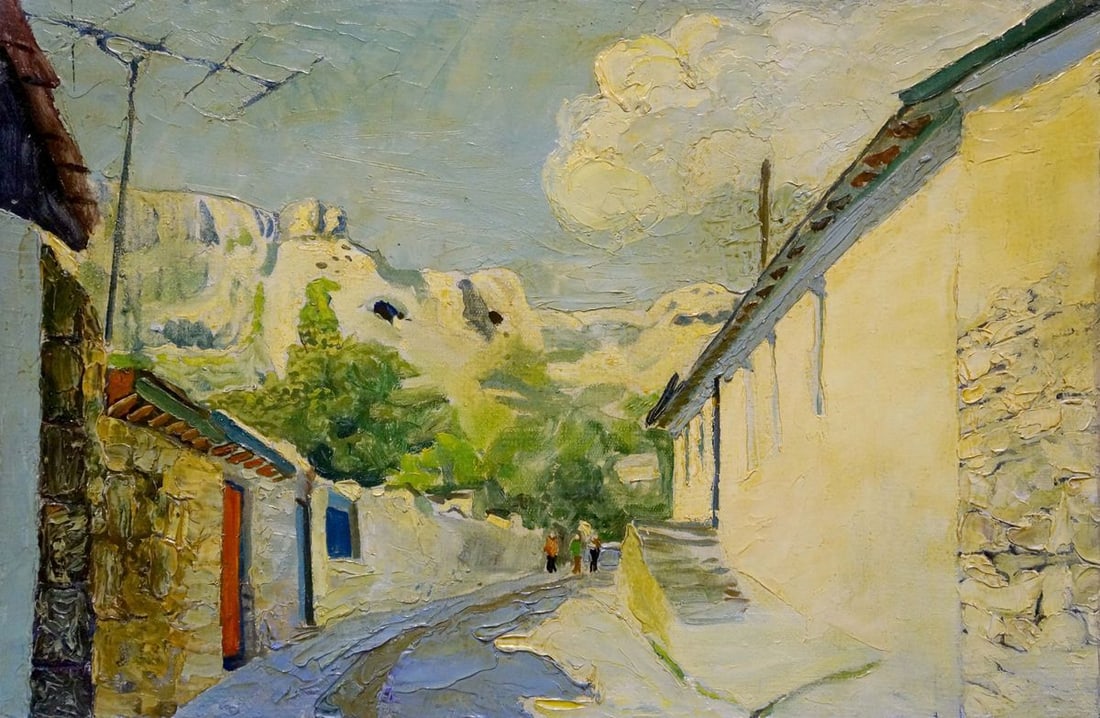 Oil painting The streets of the city Miroshnichenko Pavel Petrovich: Title: Oil painting The streets of the city Miroshnichenko Pavel Petrovich Description: NoVerns 839 *** ABOUT THIS PAINTING *** * TITLE: "The streets of the city" * ARTISTS: Miroshnichenko Pavel