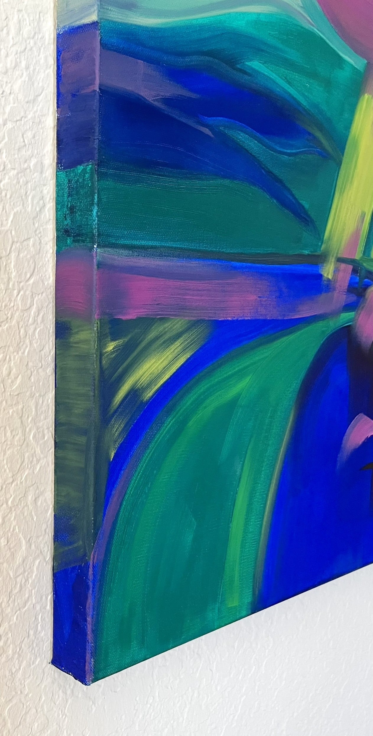 Grace Absi Abstract 1 Oil Painting on Canvas 2019 - 4