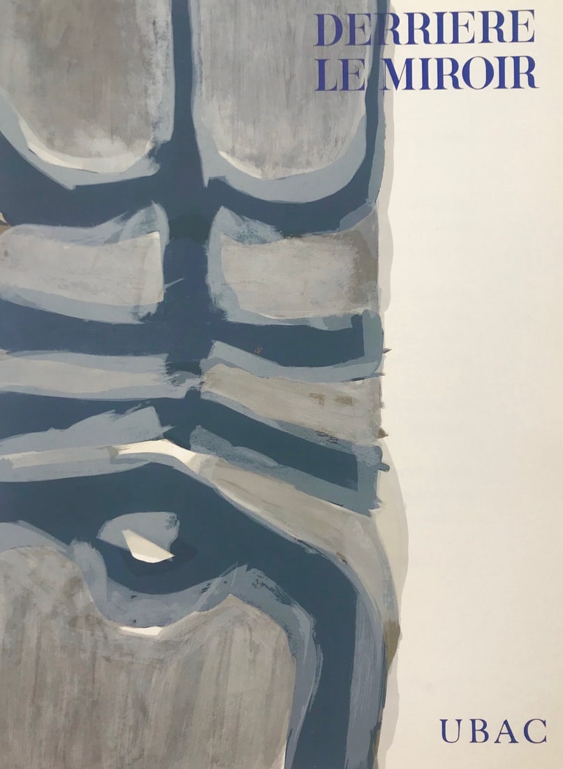 Ubac Original Lithograph DM01130 Derriere le Miroir 1961: Title: Ubac Original Lithograph DM01130 Derriere le Miroir 1961 Artist: Ubac Description: Artist: Raoul Ubac Country: Belgium Title: Untitled - DM01130 Medium: Original Lithograph Marks: Not