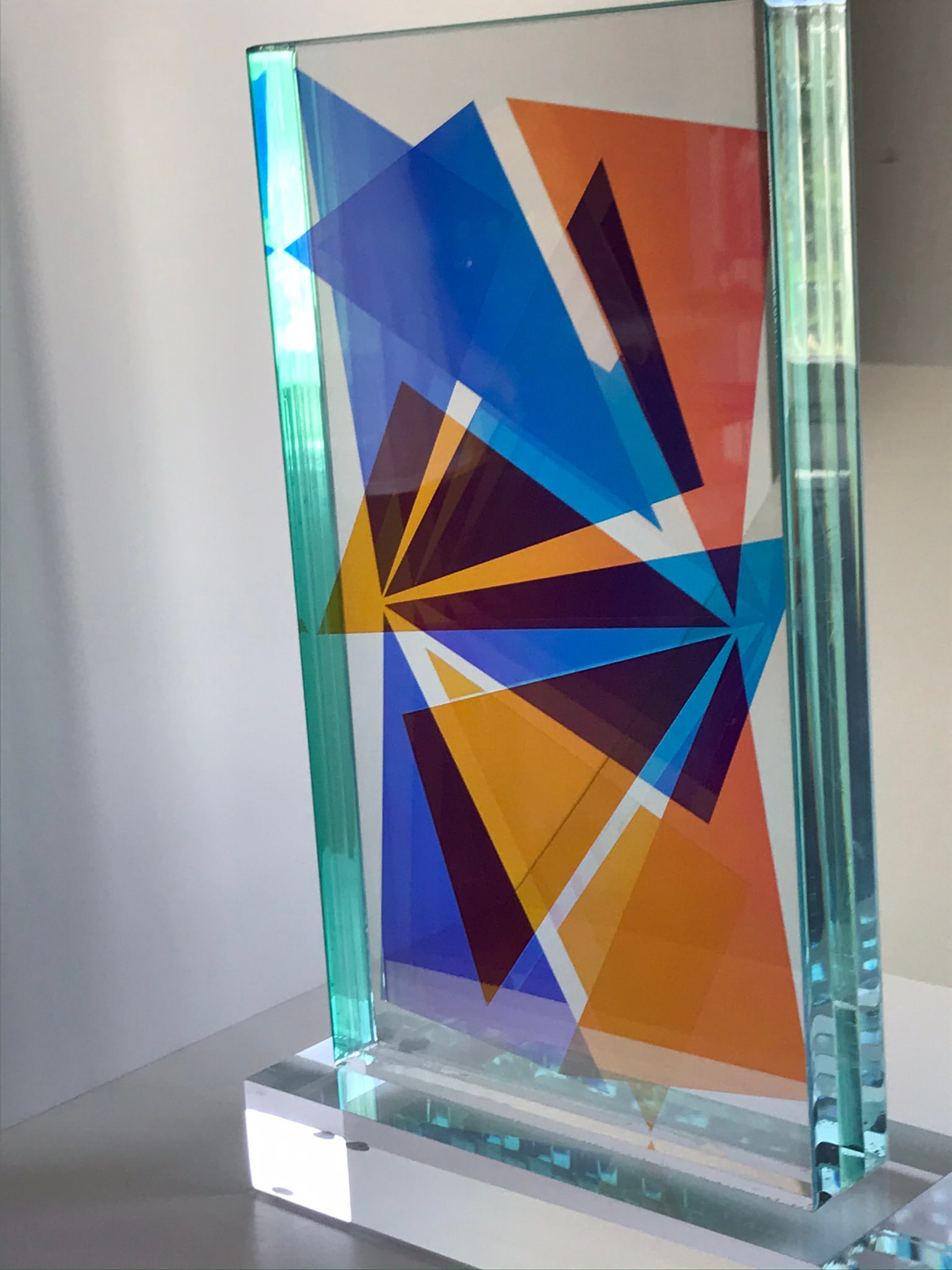 Lucite Acrylic sculpture Gracy composition 9 by Grace Absi - 3