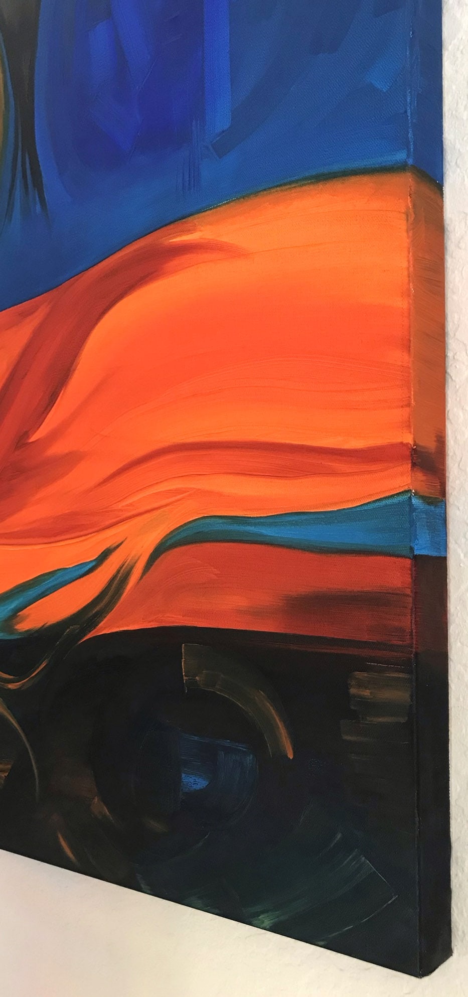 Grace Absi Abstract 2 Oil Painting on canvas 2019 - 2