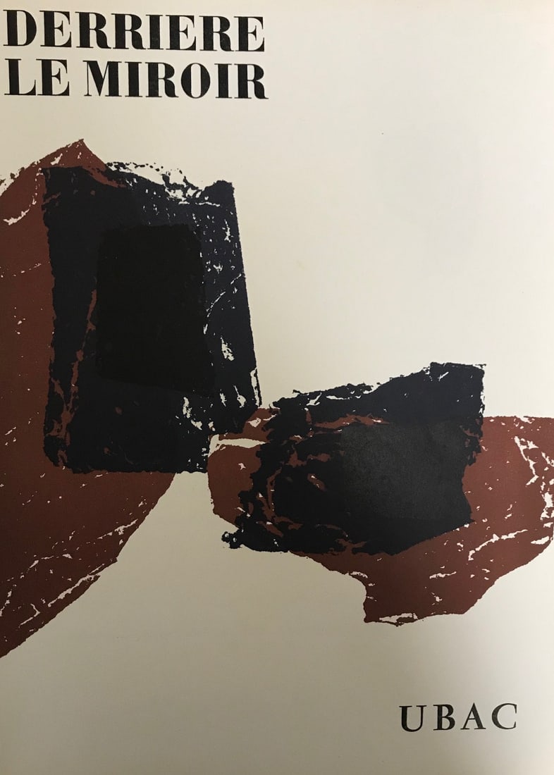 Ubac Original Lithograph DM01105 Derriere le Miroir 1958: Title: Ubac Original Lithograph DM01105 Derriere le Miroir 1958 Artist: Ubac Description: Artist: Raoul Ubac Country: Belgium Title: Untitled? - DM01105 Medium: Original Lithograph Marks: Not