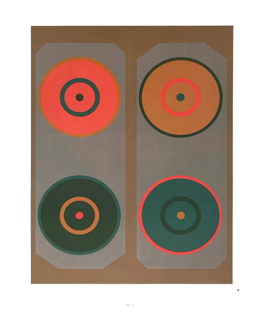 2009 Josef Albers The Interaction of Color Plate xVI-3: Title: 2009 Josef Albers The Interaction of Color Plate xVI-3 Artist: Josef Albers Description: Artist: Josef Albers Country: Germany-USA Title: Plate xVI-3 Paper Size: 13.50 x 10.50 inches on Munken