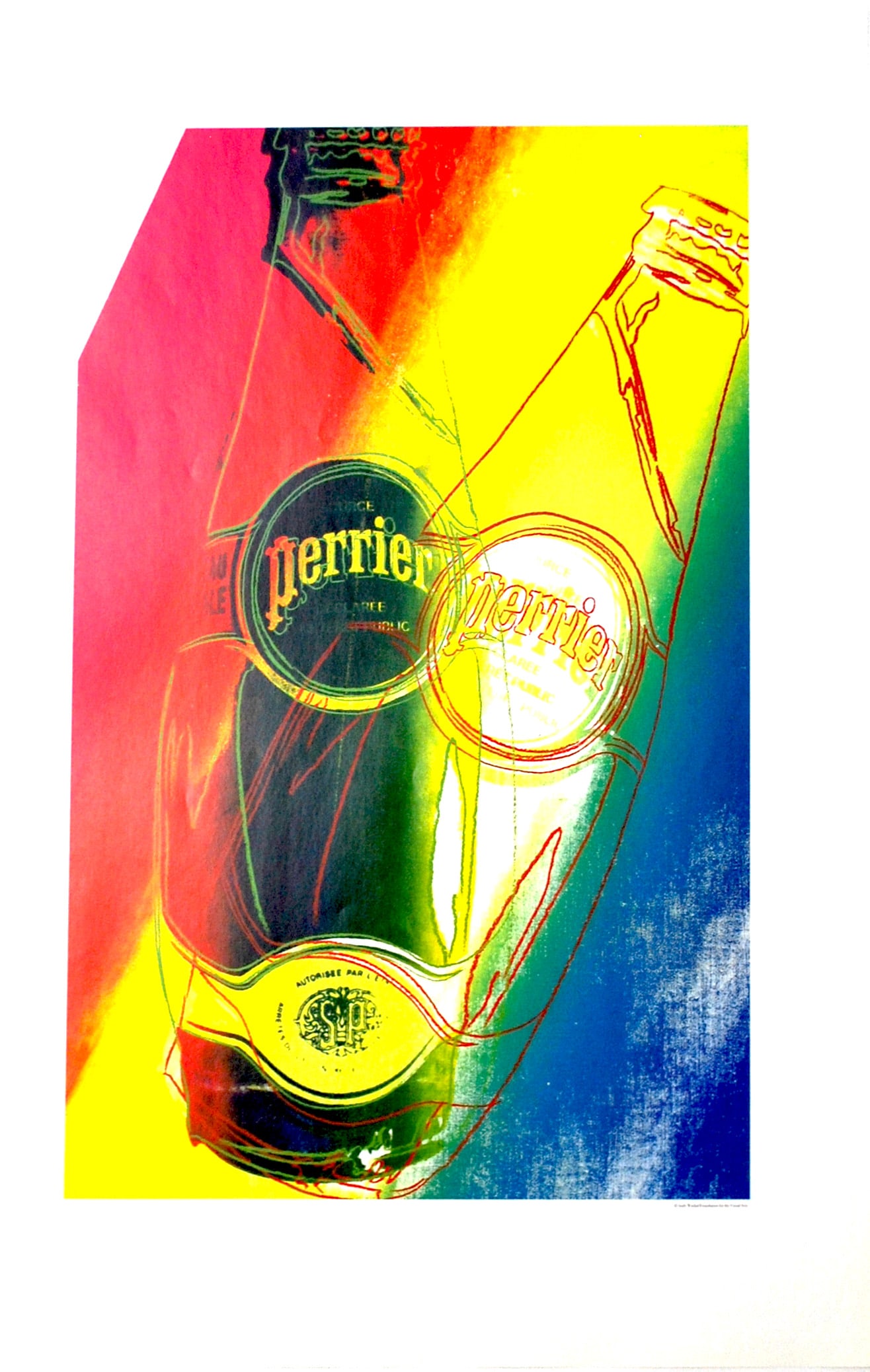 Andy Warhol Perrier 7 Pop art print 1999 (1 of 1)