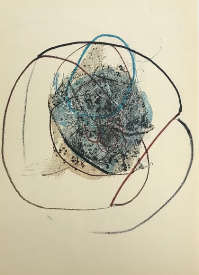 1974 Francois Fiedler Original Lithograph DM05211 (1 of 1)