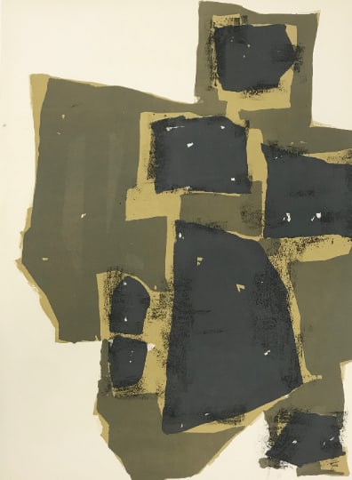 Ubac Original Lithograph DM0474b Derriere le Miroir 1955: Title: Ubac Original Lithograph DM0474b Derriere le Miroir 1955 Artist: Ubac Description: Artist: Raoul Ubac Country: Belgium Title: Untitled - DM0474b Medium: Original Lithograph Marks: Not signed, n