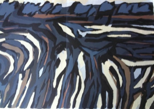 Ubac Original Lithograph DM09142d Derriere le Miroir 1964: Title: Ubac Original Lithograph DM09142d Derriere le Miroir 1964 Artist: Ubac Description: Artist: Raoul Ubac Country: Belgium Title: Untitled - DM09142 Medium: Original Lithograph Marks: Not