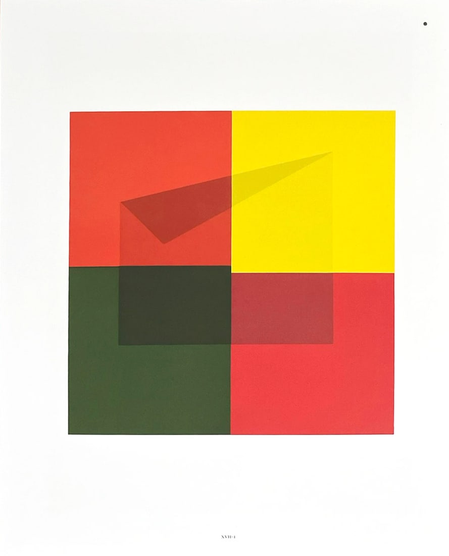2009 Josef Albers The Interaction of Color Plate xVII-1 BIS (1 of 1)