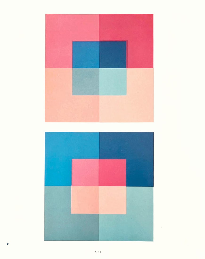 2009 Josef Albers The Interaction of Color Plate xIV-1 (1 of 1)