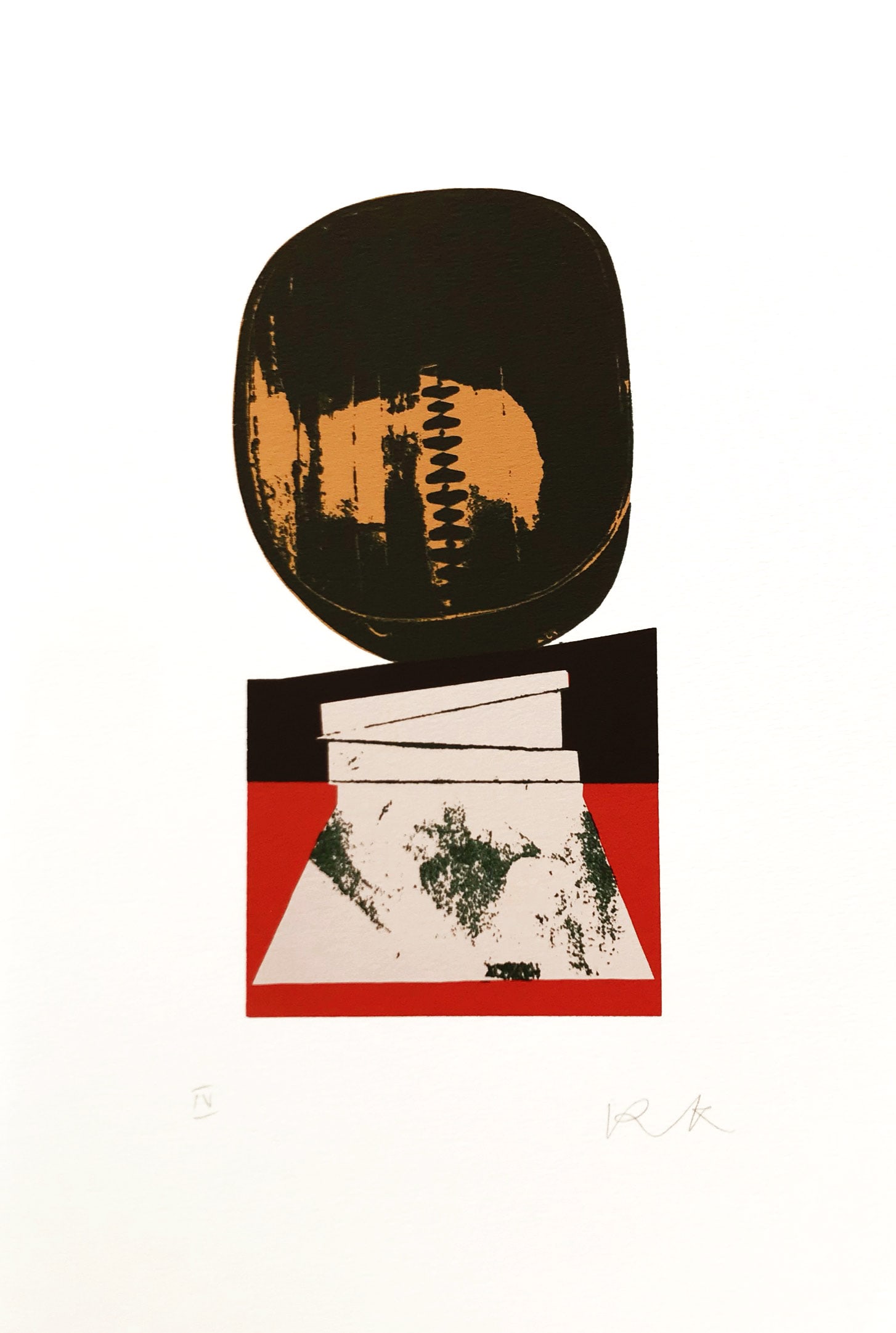 Ronald king Screenprint The Yeoman Signed & Numbered 1978: Title: Ronald king Screenprint The Yeoman Signed & Numbered 1978 Artist: Ronald King Description: Artist: Ronald King Country: Brazil ? UK Title: The yeoman Medium: Screenprint? ? (in four colors) Mar