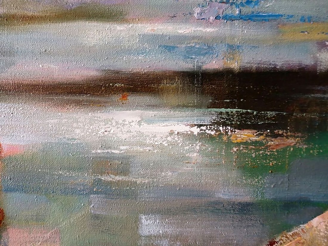 Oil painting Autumn twilight Anatoly Tarabanov - 10