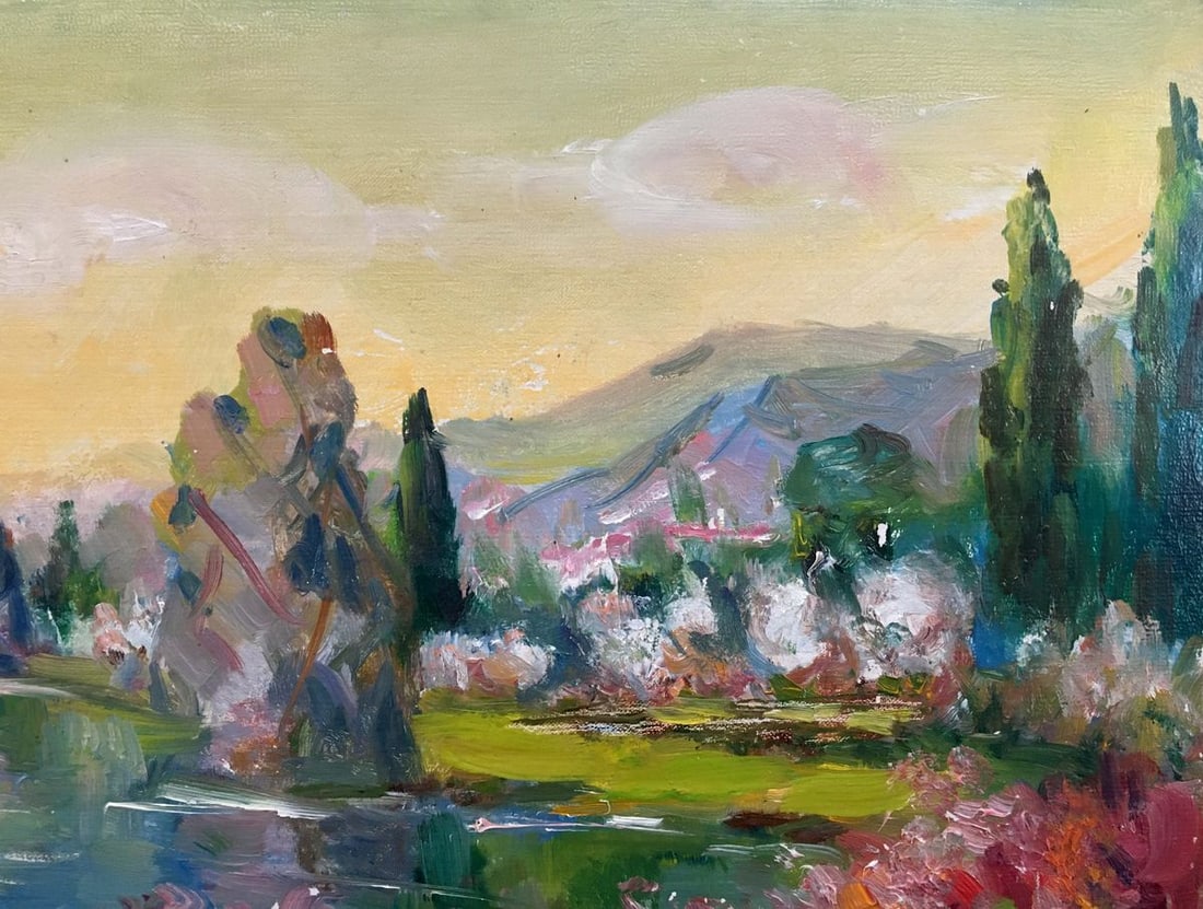 Oil painting Landscape Tsvetkova V. P. - 2