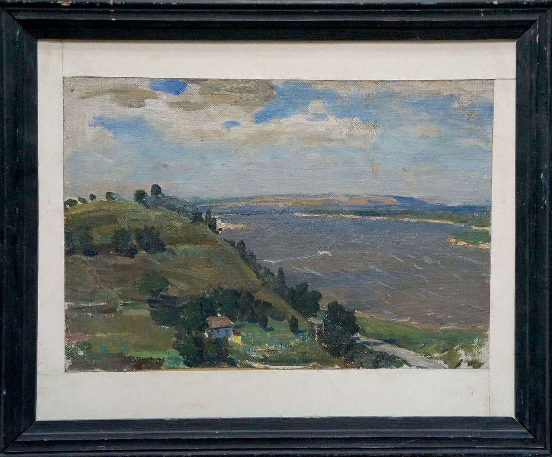 Oil painting Landscape of the plains (1 of 8)