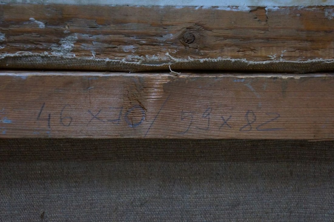 Oil painting River landscape - 8