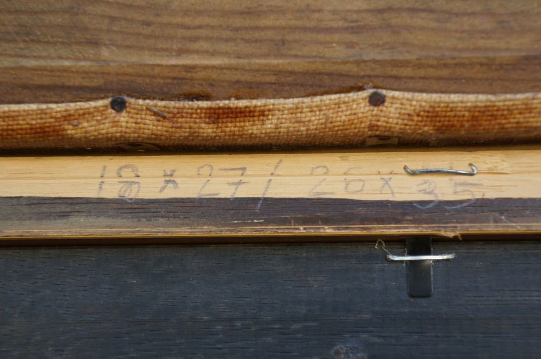 Oil painting Ship docked - 8