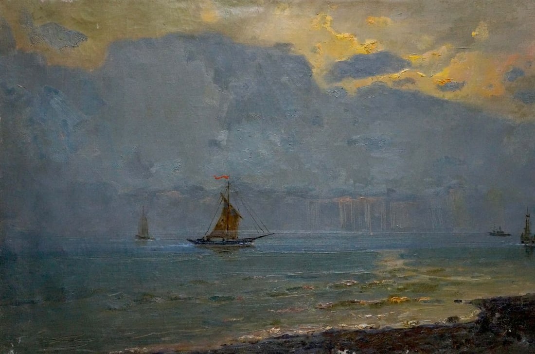 Oil painting Landscape - 3