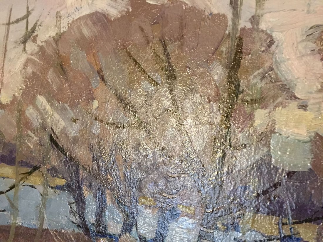 Oil painting Beautiful forest Grigory Savelievich Ruban - 6