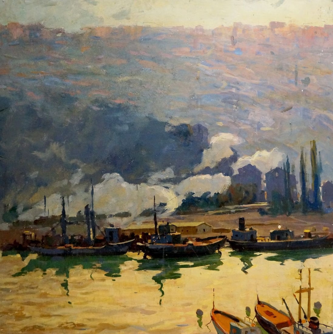 Oil painting South bay Afanasiev Mikhail Andreevich (1 of 8)