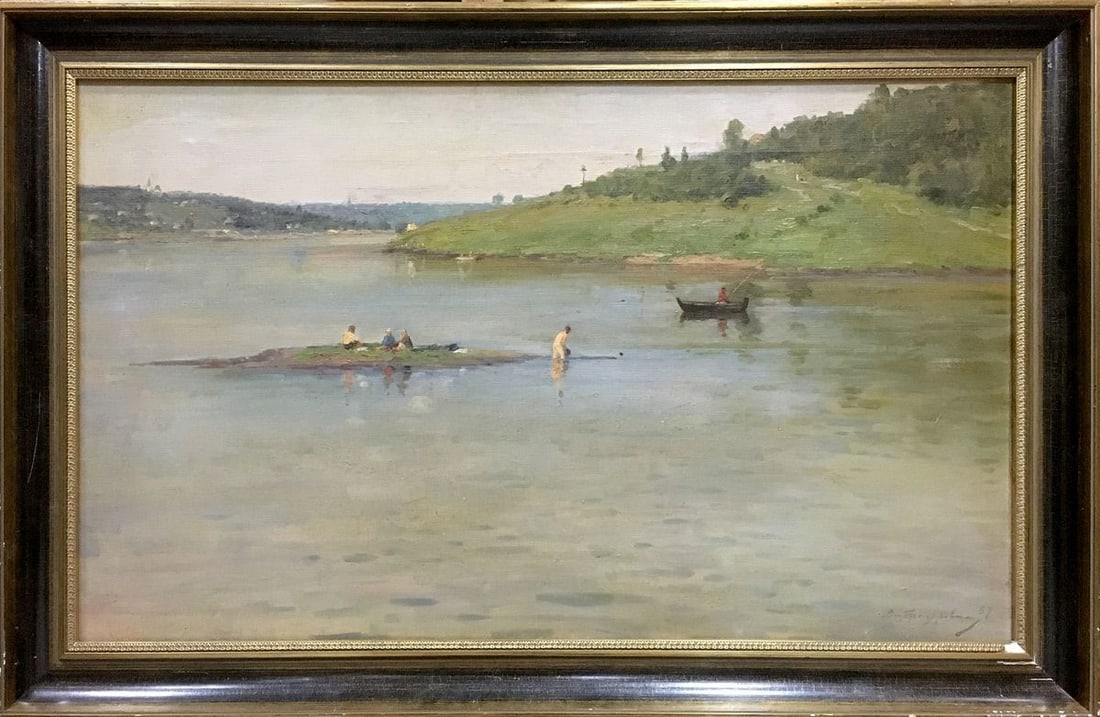 Oil painting Eye of Kaluga Fedorovich V.G. (1 of 10)