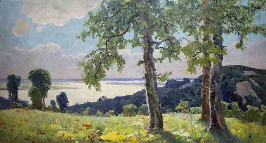 Oil painting Sunny weather Potapenko Andrey Ilyich (1 of 10)