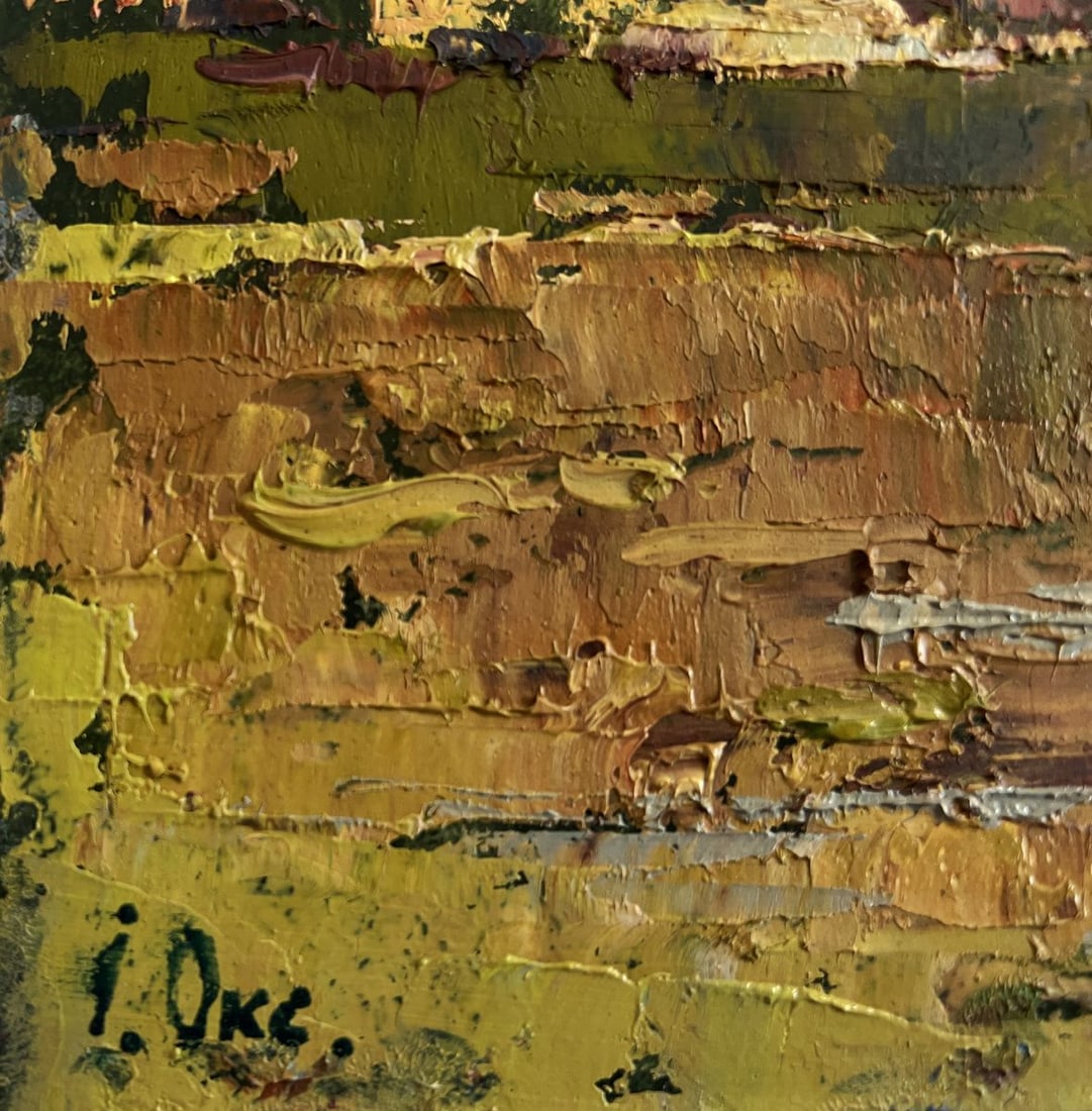 Oil painting The Lonely Fisherman Oksana Kalenyuk - 6