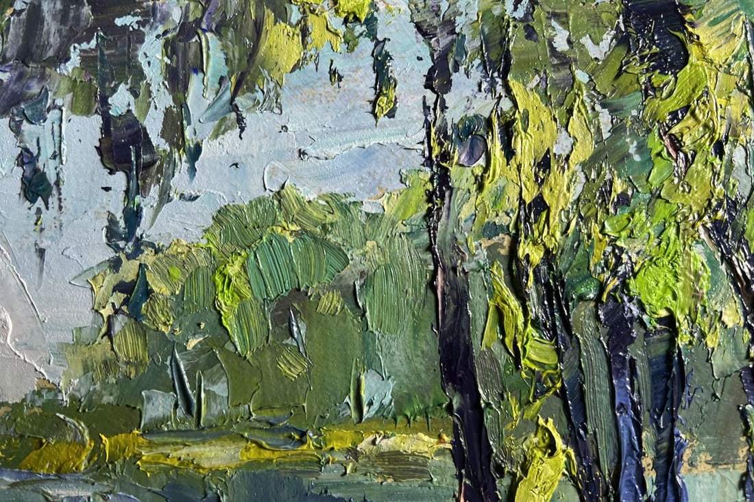 Oil painting A secluded place in nature Boris Serdyuk - 5