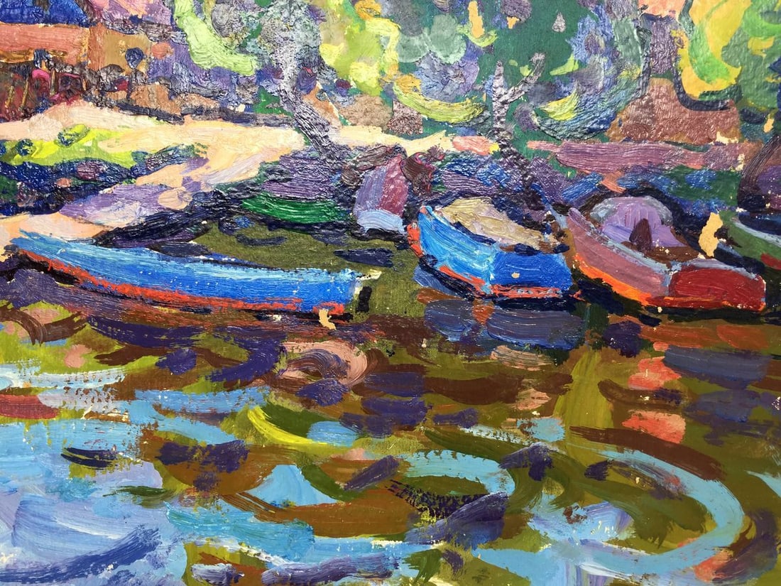 Oil painting Hills Leninsky Ruban Grigory Savelyevich - 10